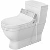 Duravit Toilet, 1.28 gpf, Gravity Fed Single Flush, Floor Mount 2120010001